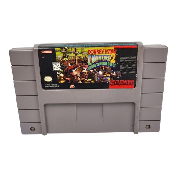 Donkey Kong Country 3 (SNES, 1996) SNES Authentic - Picture 2 of 7